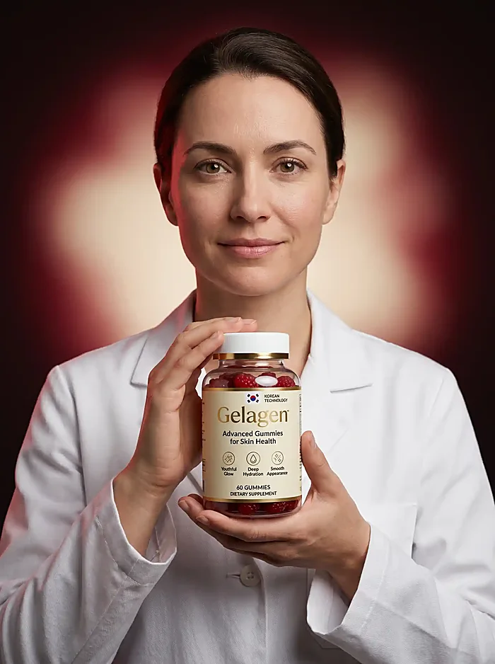 Reading the nutrition panel on a bottle of Gelagen