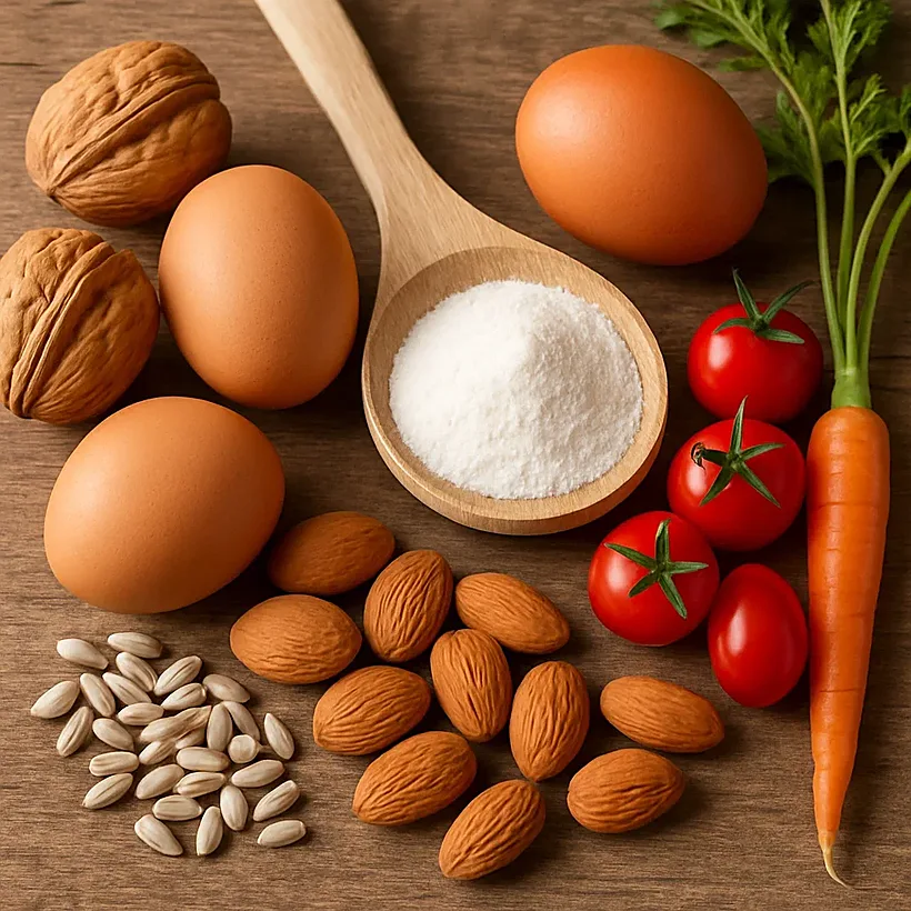 Biotin in Gelagen